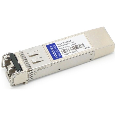 AddOn EMC SFP+ Module - for Data Networking, Optical Network - 1 LC 8GBase-SW Network - Optical Fiber - Multi-Mode - 8 Gigabit Ethernet - 8GBase-SW - Hot-swappable - TAA Compliant - TAA Compliance